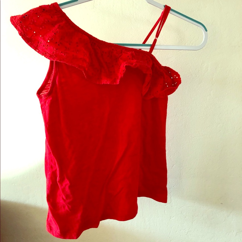 Kids Size 14 Red Tank Top